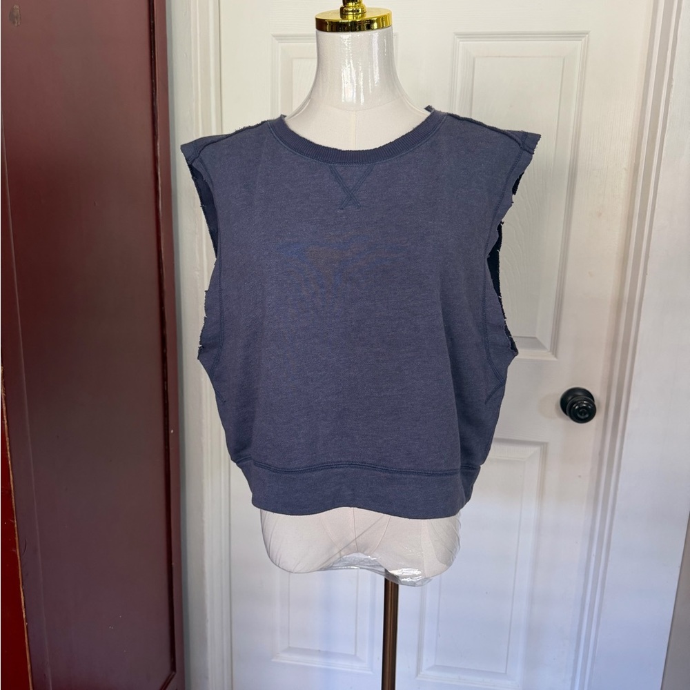 FP Movement by Free People Navy Muscle Tee